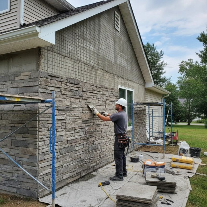 Stone Masonry Installation detail