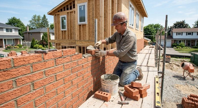 Brickwork Installation project example